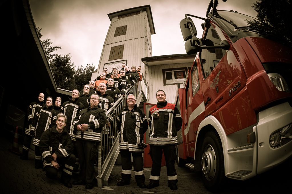 Die Einsatzabteilung der Ortsfeuerwehr Weende
